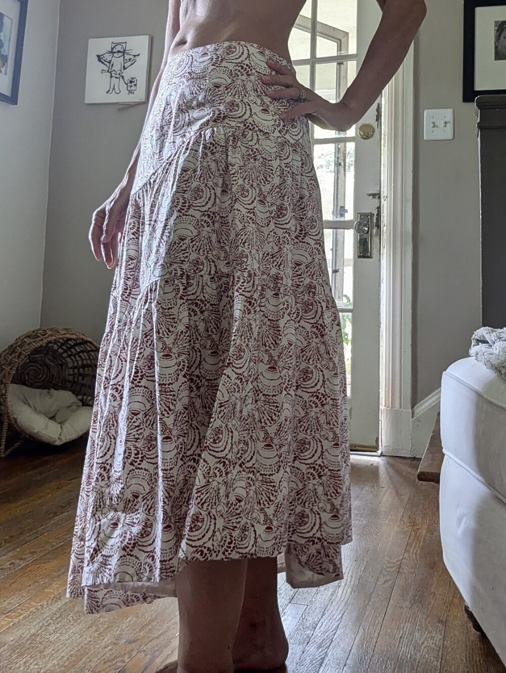 Banana Republic Cotton Silk Skirt Top Set NWT - Picture 5 of 13